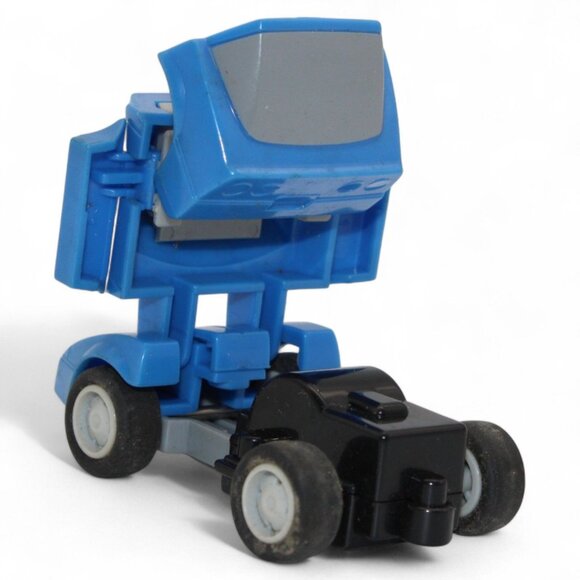 Vintage Transformers G1 Freeway 1985 Blue Mini Autobot Car/Robot Collectible Toy - Picture 9 of 9